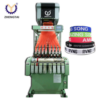 kwaliteit Zhengtai elastic and non-elastic webbing jacquard fabric weaving machines jacquard loom machine fabric jacquard narrow band making machine fabriek